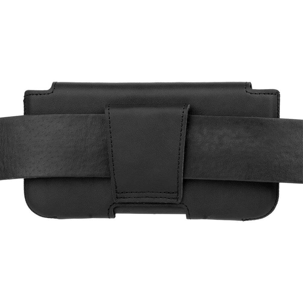 Natural leather Belt Case - Costa Black - Paw