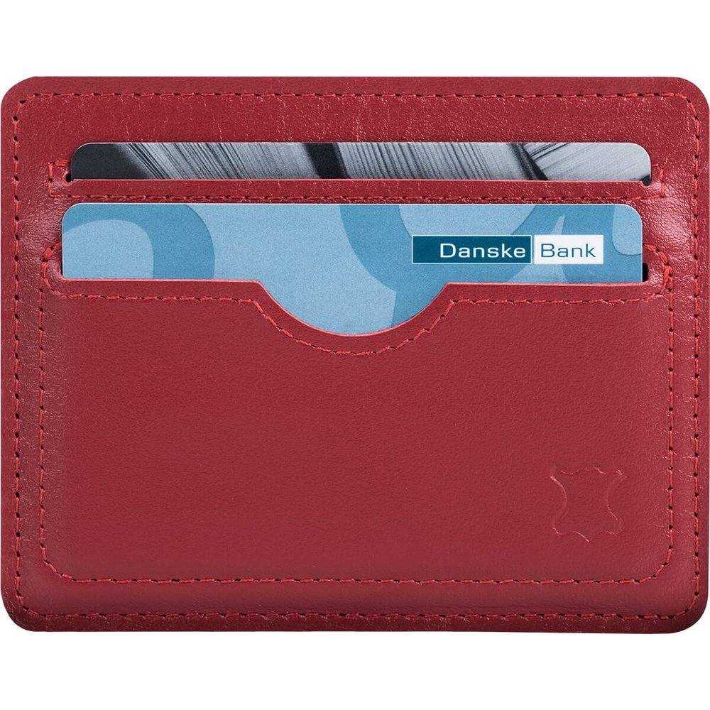 Slim Card Wallet - Costa Red
