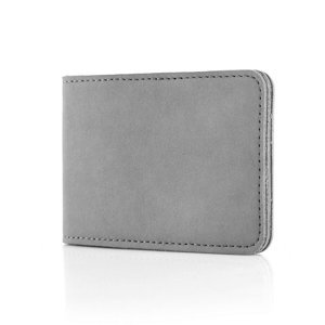 Etui for cards and business cards - Nubuk Gray